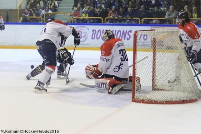 Photo hockey match Rouen - Angers  le 26/03/2016