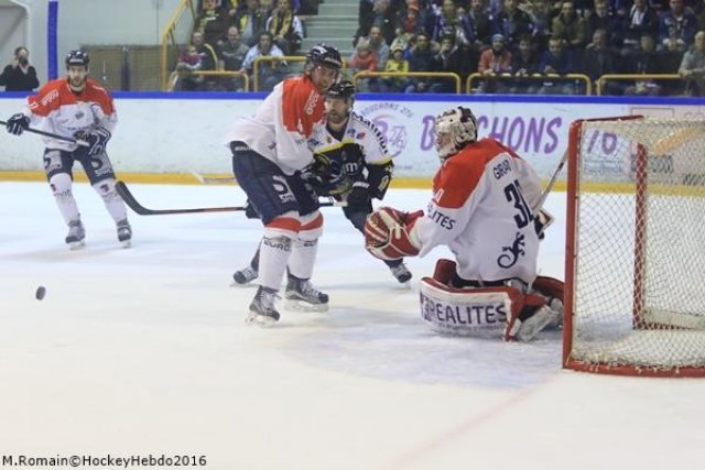 Photo hockey match Rouen - Angers  le 26/03/2016