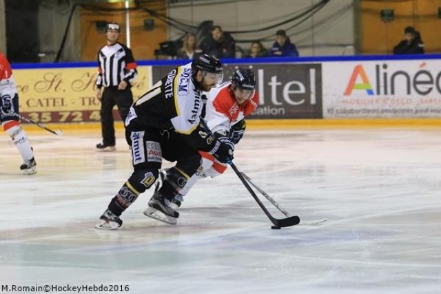 Photo hockey match Rouen - Angers  le 26/03/2016