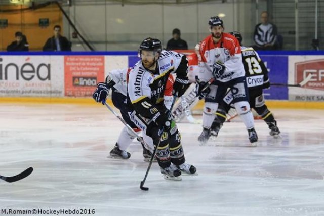 Photo hockey match Rouen - Angers  le 26/03/2016