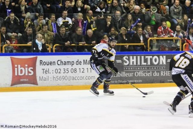Photo hockey match Rouen - Angers  le 26/03/2016