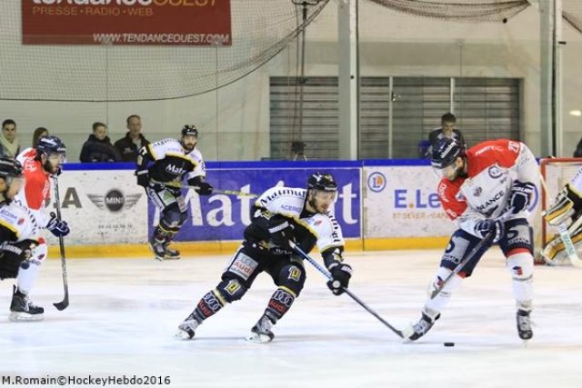 Photo hockey match Rouen - Angers  le 26/03/2016