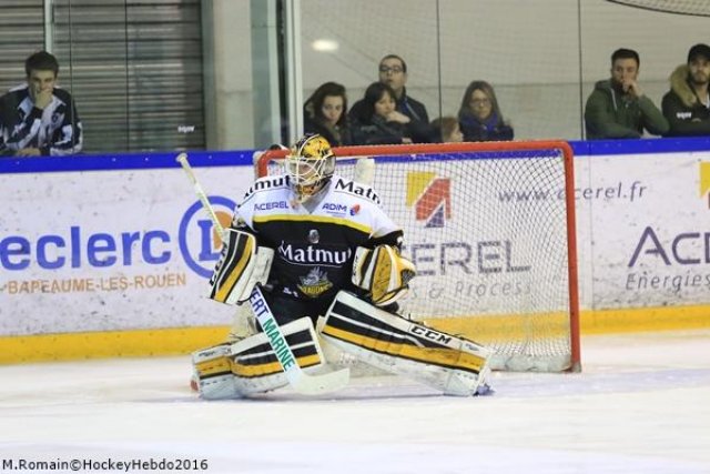 Photo hockey match Rouen - Angers  le 26/03/2016