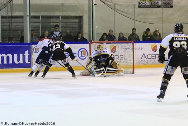 Photo hockey match Rouen - Angers  le 26/03/2016