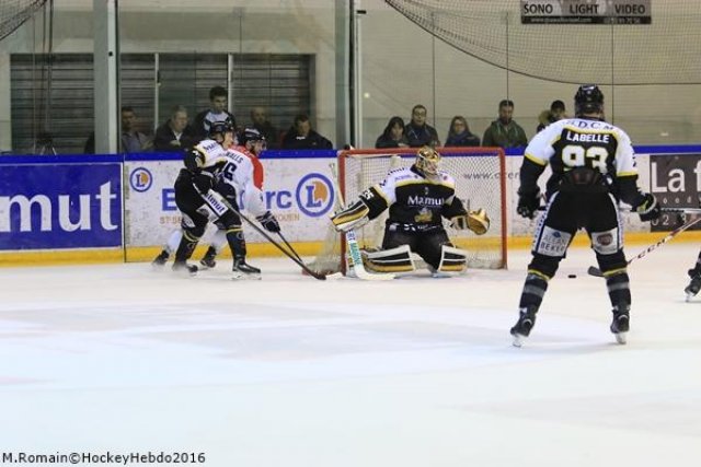 Photo hockey match Rouen - Angers  le 26/03/2016
