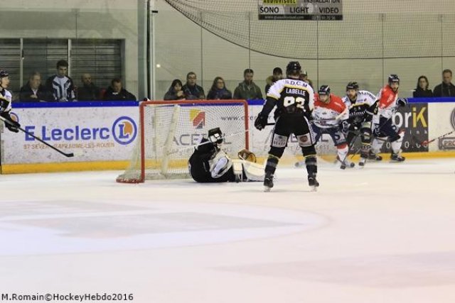 Photo hockey match Rouen - Angers  le 26/03/2016