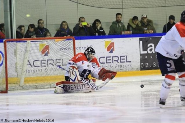 Photo hockey match Rouen - Angers  le 26/03/2016