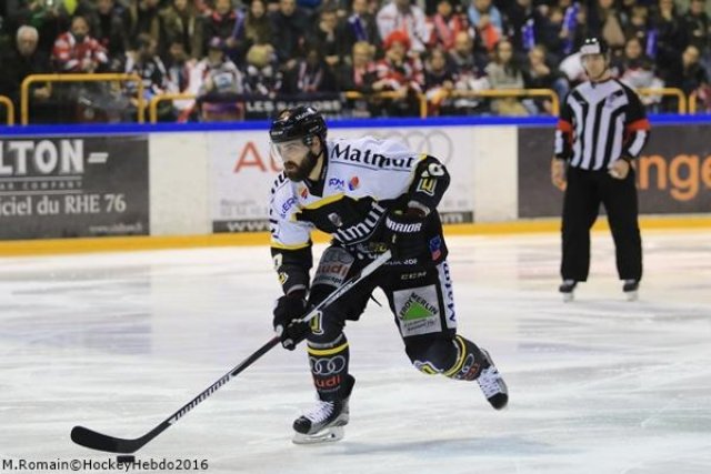 Photo hockey match Rouen - Angers  le 26/03/2016