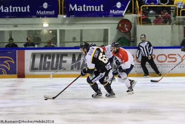 Photo hockey match Rouen - Angers  le 26/03/2016