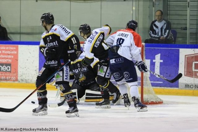 Photo hockey match Rouen - Angers  le 26/03/2016