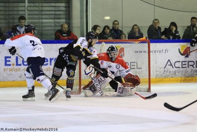 Photo hockey match Rouen - Angers  le 26/03/2016