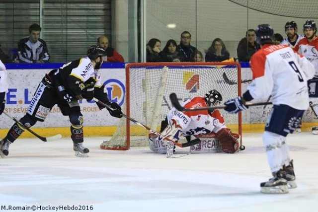 Photo hockey match Rouen - Angers  le 26/03/2016