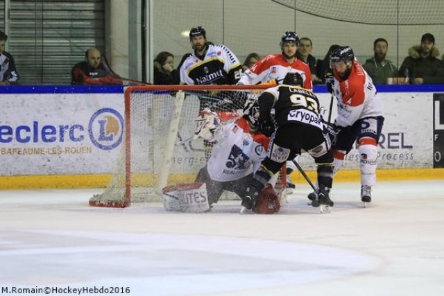 Photo hockey match Rouen - Angers  le 26/03/2016