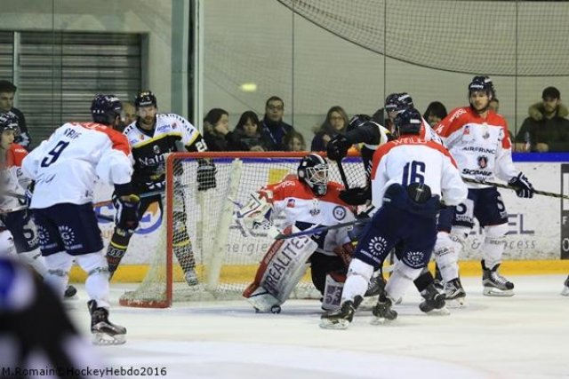 Photo hockey match Rouen - Angers  le 26/03/2016