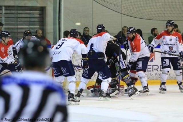 Photo hockey match Rouen - Angers  le 26/03/2016