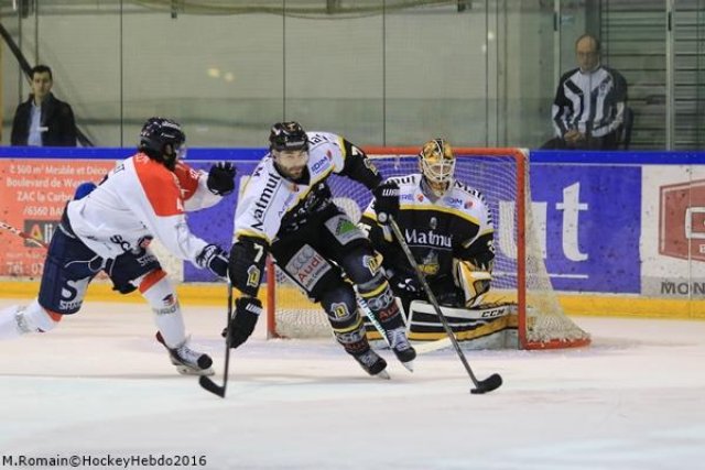 Photo hockey match Rouen - Angers  le 26/03/2016