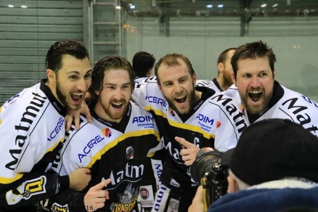 Photo hockey match Rouen - Angers  le 26/03/2016