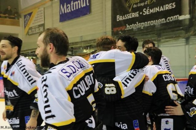 Photo hockey match Rouen - Angers  le 26/03/2016