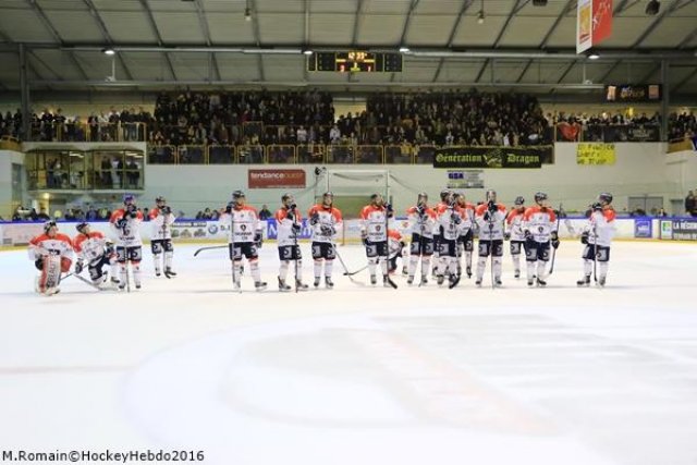 Photo hockey match Rouen - Angers  le 26/03/2016