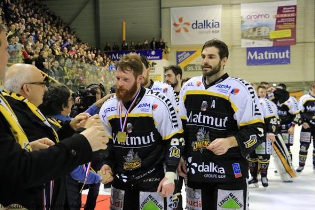 Photo hockey match Rouen - Angers  le 26/03/2016