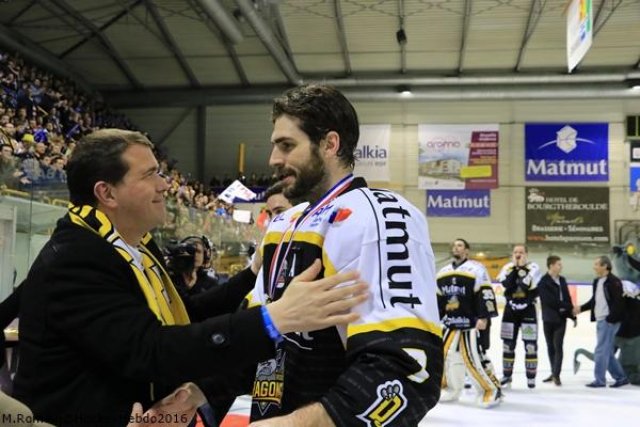 Photo hockey match Rouen - Angers  le 26/03/2016