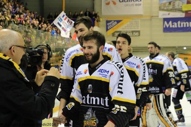 Photo hockey match Rouen - Angers  le 26/03/2016