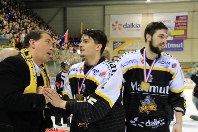 Photo hockey match Rouen - Angers  le 26/03/2016