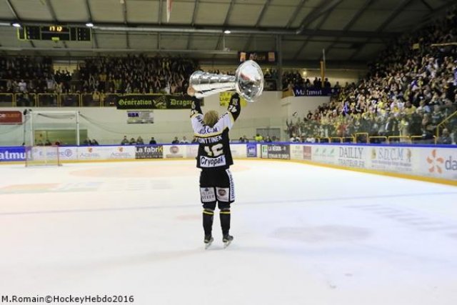 Photo hockey match Rouen - Angers  le 26/03/2016