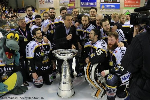 Photo hockey match Rouen - Angers  le 26/03/2016