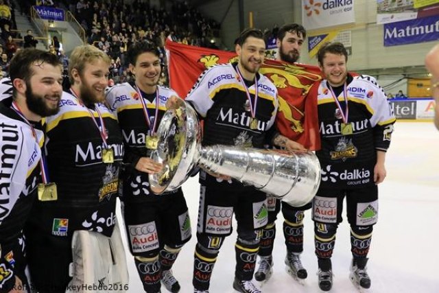 Photo hockey match Rouen - Angers  le 26/03/2016