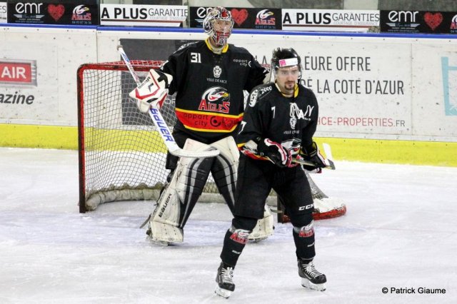 Photo hockey match Nice - Anglet le 26/03/2016