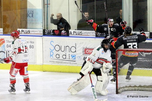 Photo hockey match Nice - Anglet le 26/03/2016