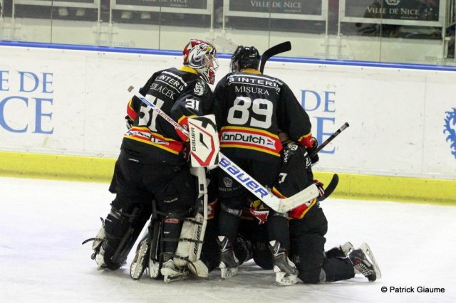 Photo hockey match Nice - Anglet le 26/03/2016