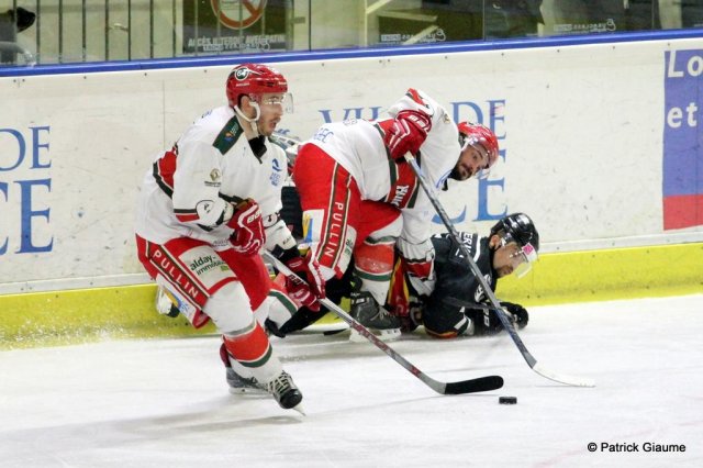 Photo hockey match Nice - Anglet le 26/03/2016