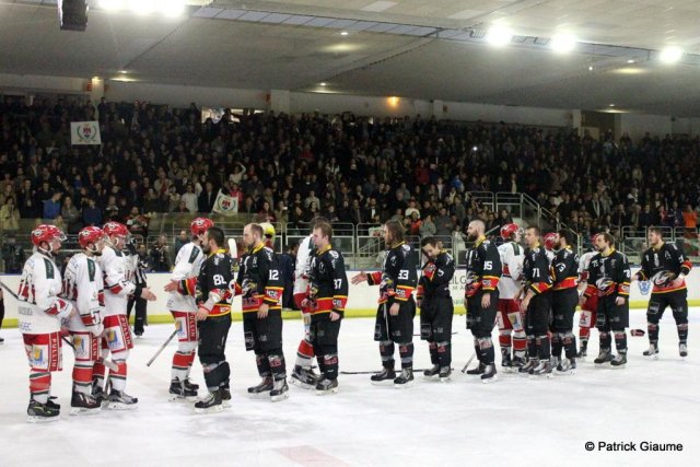 Photo hockey match Nice - Anglet le 26/03/2016