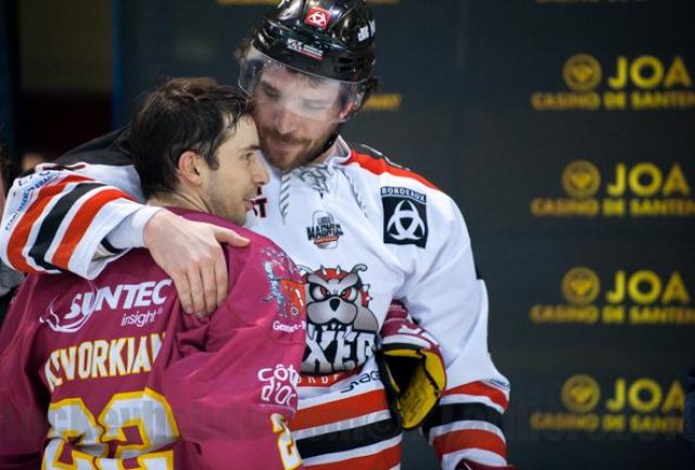 Photo hockey match Dijon  - Bordeaux le 26/03/2016