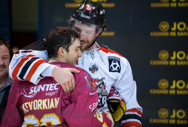 Photo hockey match Dijon  - Bordeaux le 26/03/2016