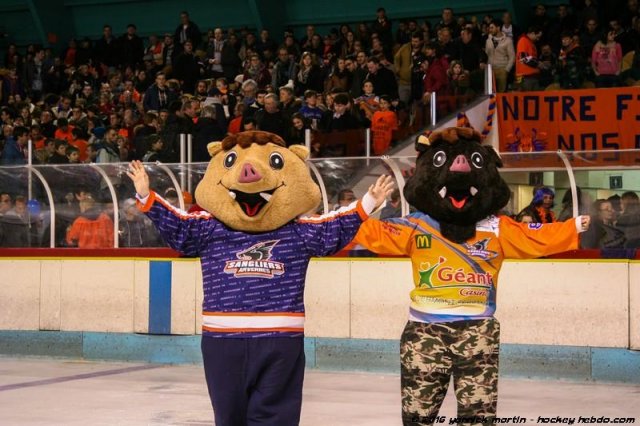 Photo hockey match Clermont-Ferrand - Cergy-Pontoise le 26/03/2016