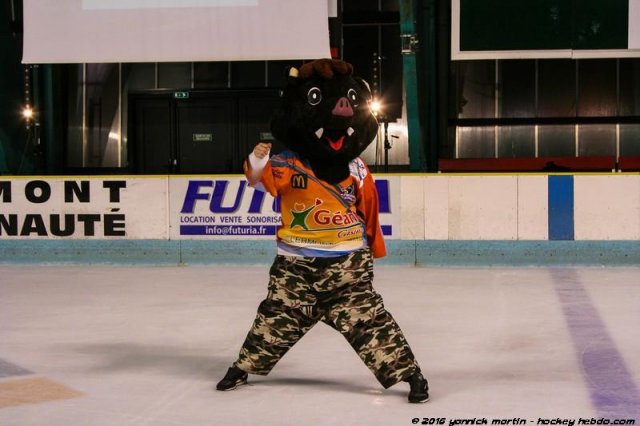 Photo hockey match Clermont-Ferrand - Cergy-Pontoise le 26/03/2016