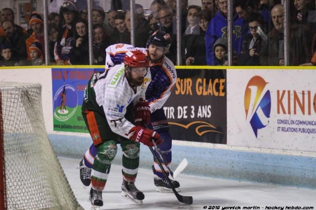 Photo hockey match Clermont-Ferrand - Cergy-Pontoise le 26/03/2016