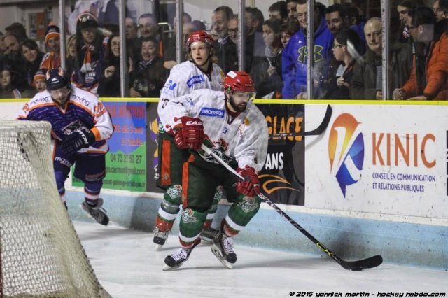 Photo hockey match Clermont-Ferrand - Cergy-Pontoise le 26/03/2016