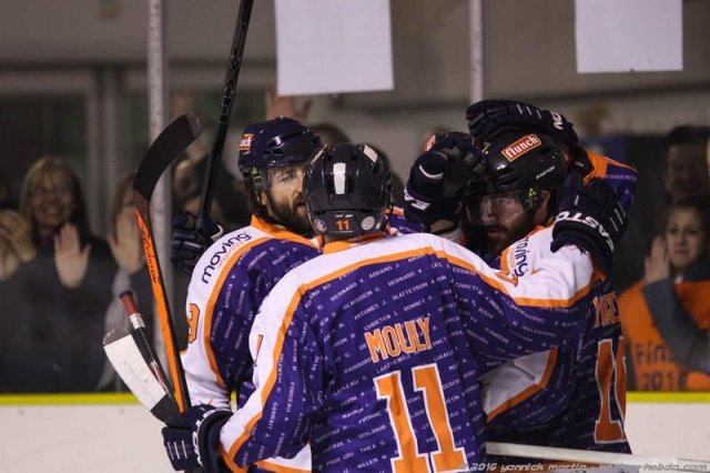 Photo hockey match Clermont-Ferrand - Cergy-Pontoise le 26/03/2016