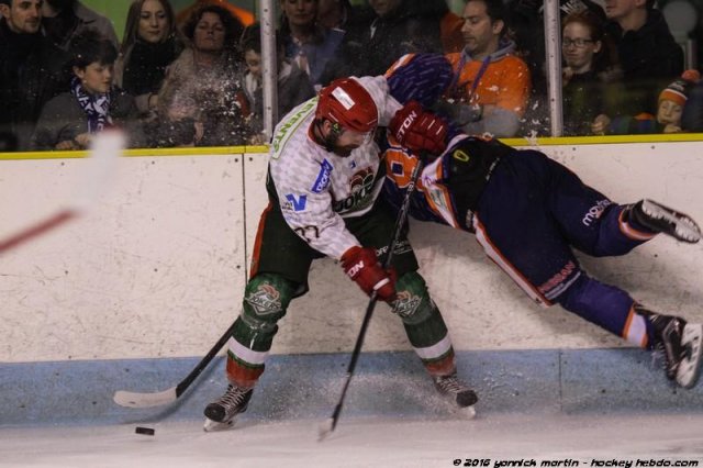 Photo hockey match Clermont-Ferrand - Cergy-Pontoise le 26/03/2016