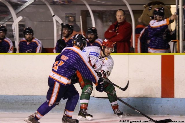 Photo hockey match Clermont-Ferrand - Cergy-Pontoise le 26/03/2016