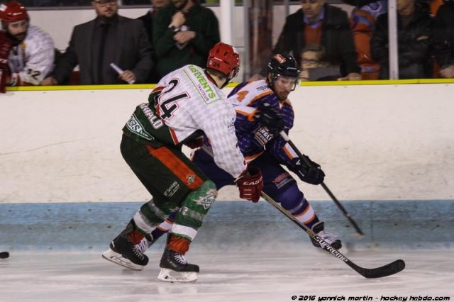Photo hockey match Clermont-Ferrand - Cergy-Pontoise le 26/03/2016