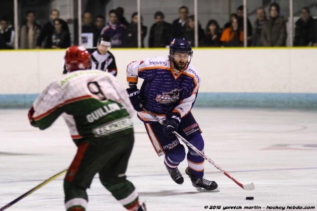 Photo hockey match Clermont-Ferrand - Cergy-Pontoise le 26/03/2016
