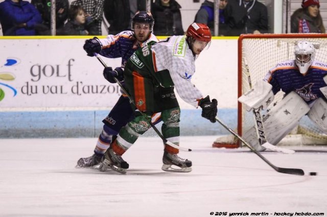 Photo hockey match Clermont-Ferrand - Cergy-Pontoise le 26/03/2016