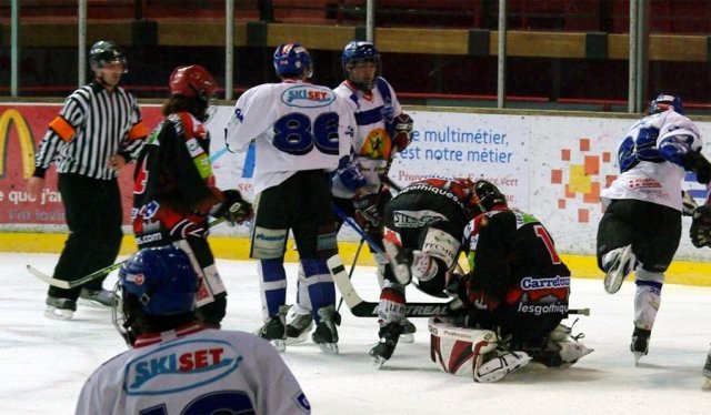 Photo hockey reportage Espoirs Elite : Amiens vs Mont Blanc