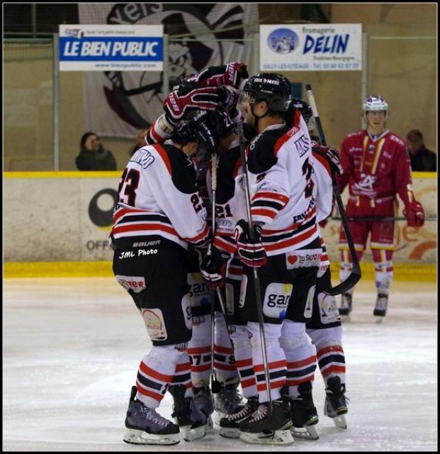 Photo hockey match Bordeaux - Chamonix  le 19/03/2016