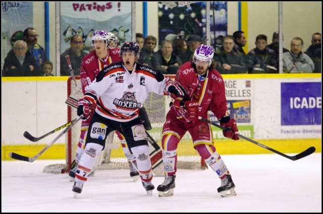 Photo hockey match Bordeaux - Chamonix  le 19/03/2016